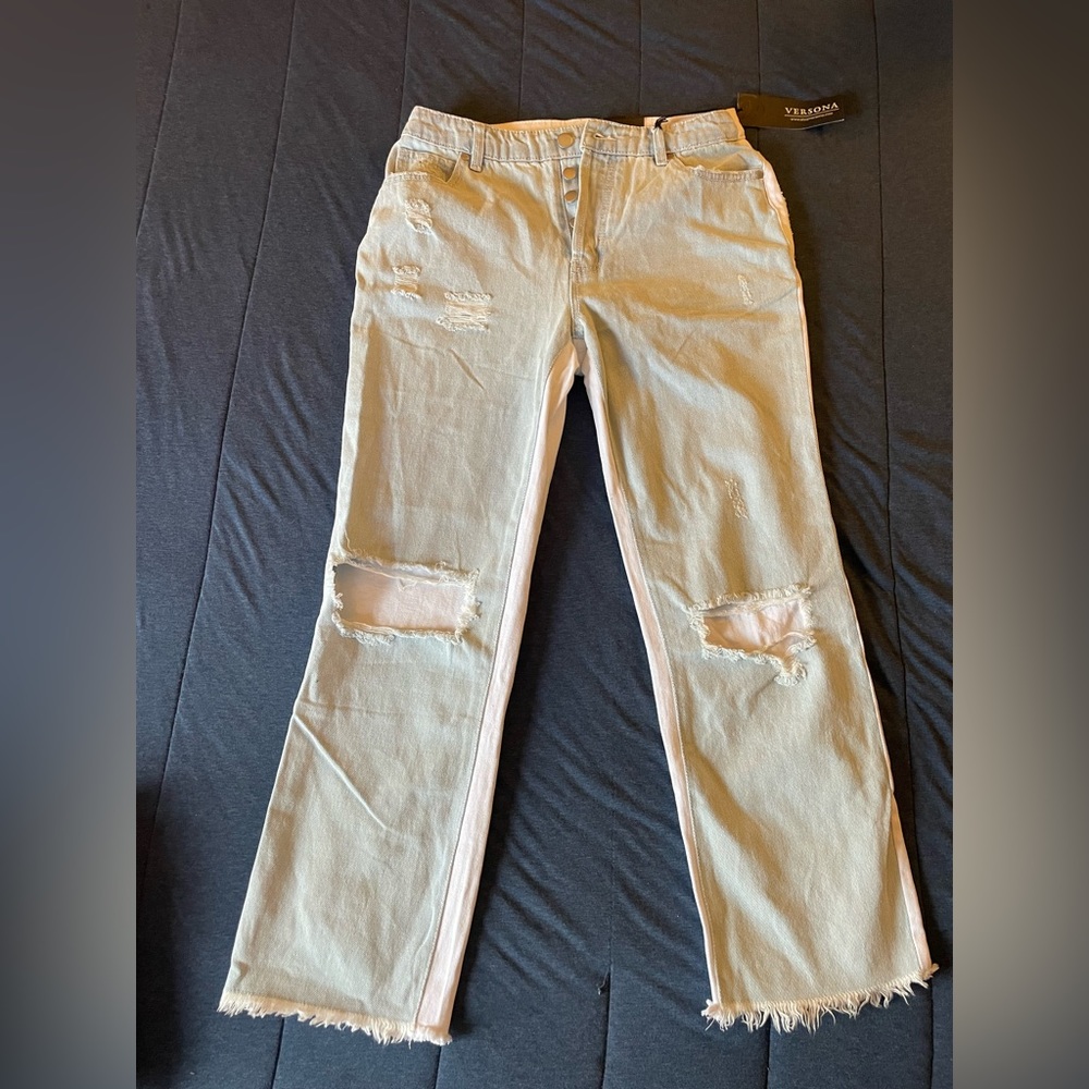 Versions Mom jeans!